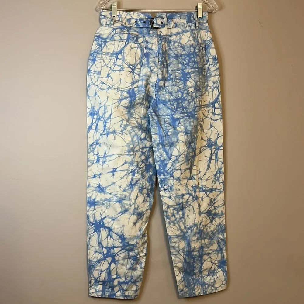 NWOT Rachel Comey Crop Tie Dyed Jeans - Size 6 - Picture 8 of 13